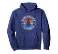 Sacramento California Ca 70S Hoodie - Custom Art Print Men Women - T-Shirt, Sweatshirt, Hoodie