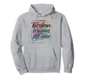 Broken Crayons Still Color Mental Hoodie - Unique Graphic for Adults - T-Shirt, Sweatshirt, Hoodie