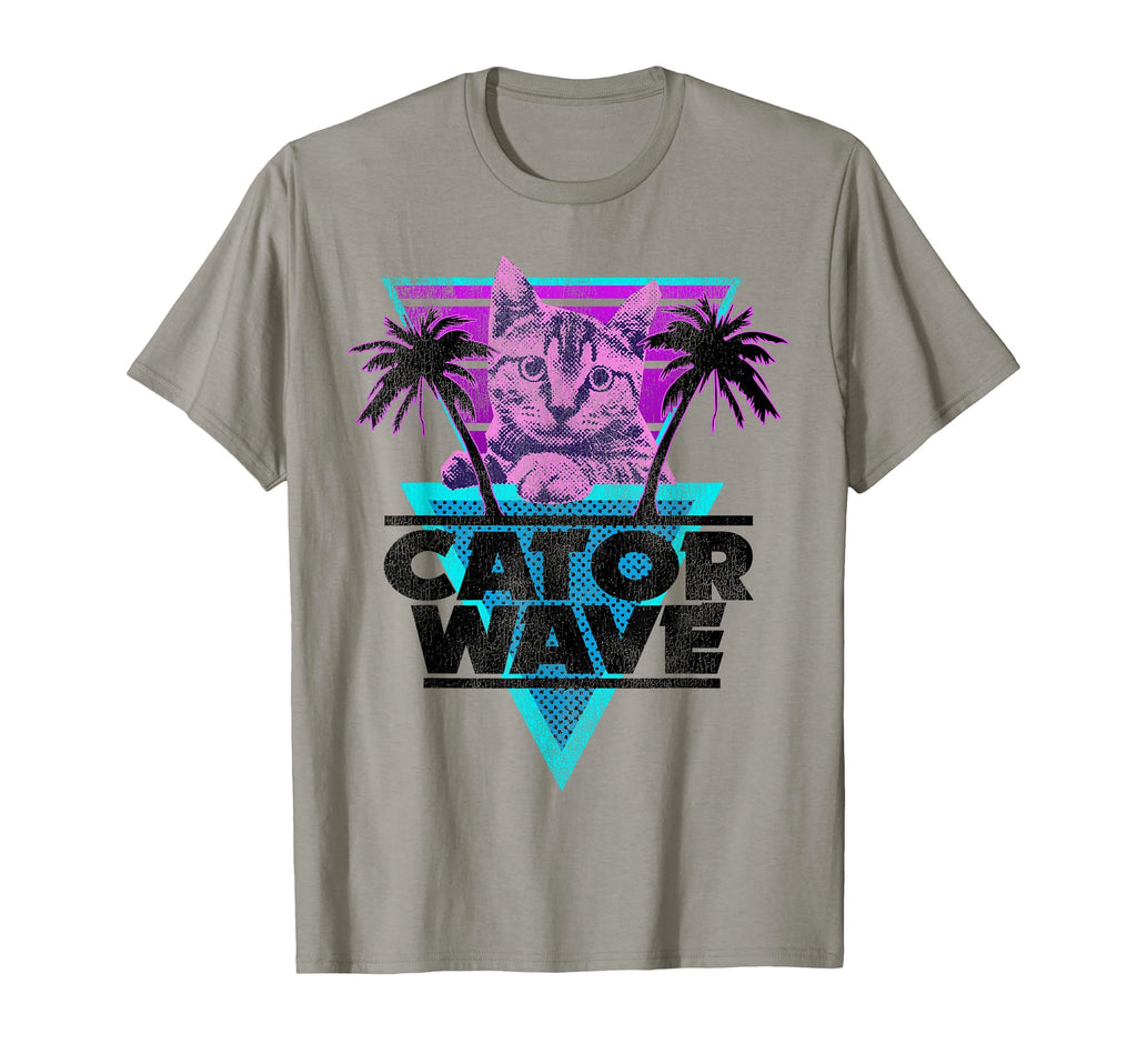 Vaporwave Aesthetic 80S Catorwave 90S T-Shirt - Unique Graphic for Adults - T-Shirt, Sweatshirt, Hoodie