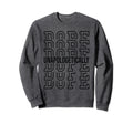 Black Unapologetically Dope Sweatshirt - Minimalist Print for Adults - T-Shirt, Sweatshirt, Hoodie