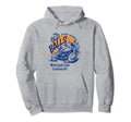 Biker Dad Motorcycle 50Th Birthday Old Hoodie - Graphic Print for Adults - T-Shirt, Sweatshirt, Hoodie