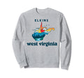 Elkins West Virginia Outdoors Sweatshirt - Minimalist Print for Adults - T-Shirt, Sweatshirt, Hoodie