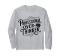 Professional Overthinker Anxiety T-Shirt - Unique Graphic for Adults - T-Shirt, Sweatshirt, Hoodie