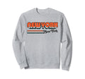 New York Ny Stripes 70S Typography Sweatshirt - Streetwear Style Men Women - T-Shirt, Sweatshirt, Hoodie
