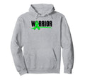 Depression Warrior Ribbon Mental Hoodie - Minimalist Print Men Women - T-Shirt, Sweatshirt, Hoodie
