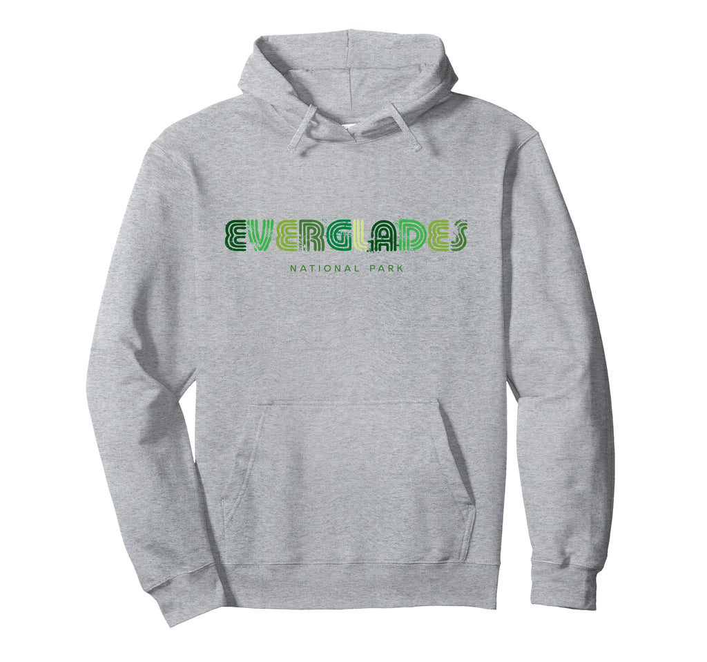 Everglades National Park 70S 80S Type Hoodie - Graphic Print for Adults - T-Shirt, Sweatshirt, Hoodie