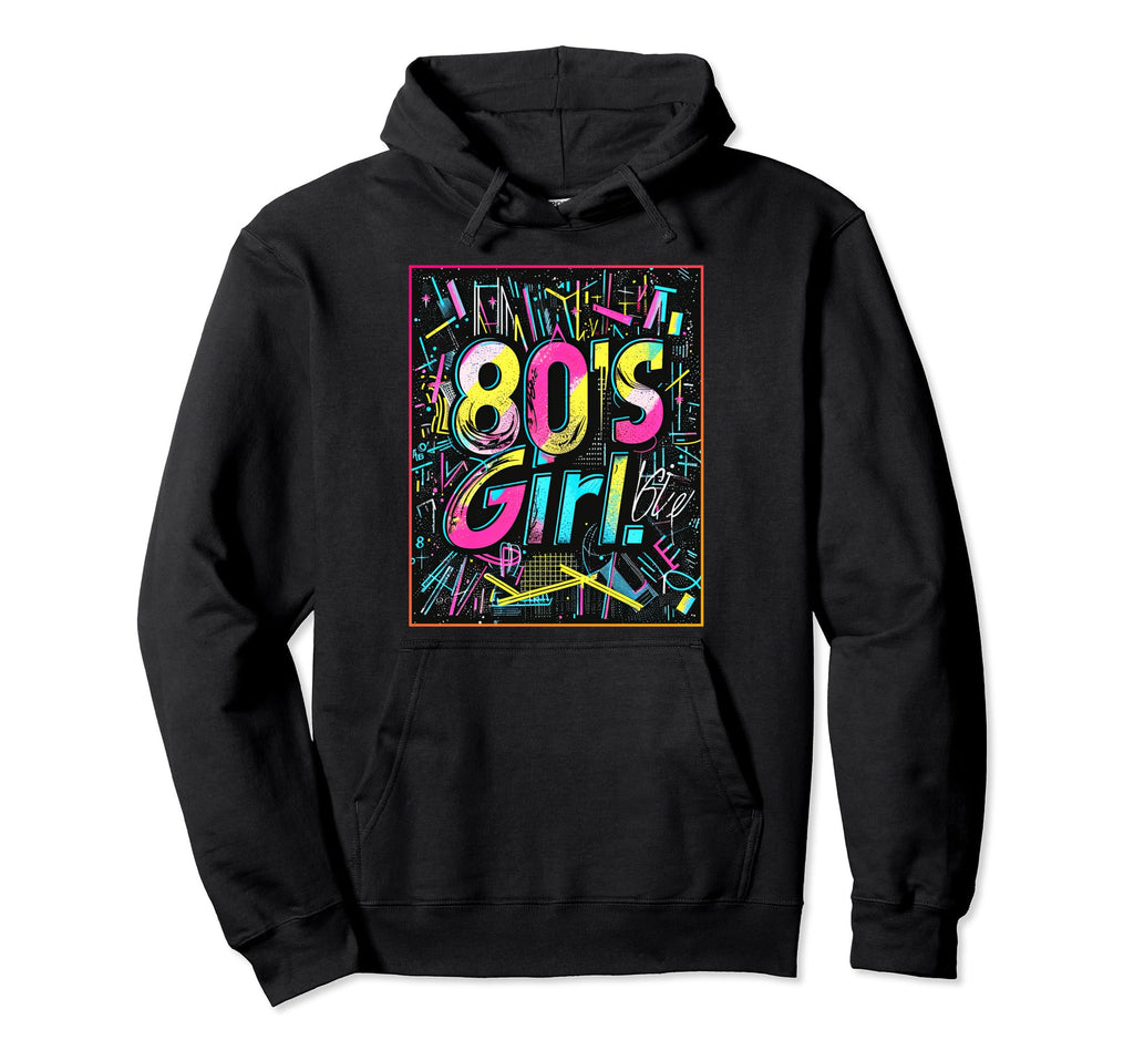 80S Party Costume Synthwave Retrowave Hoodie - Novelty Apparel Unisex - T-Shirt, Sweatshirt, Hoodie