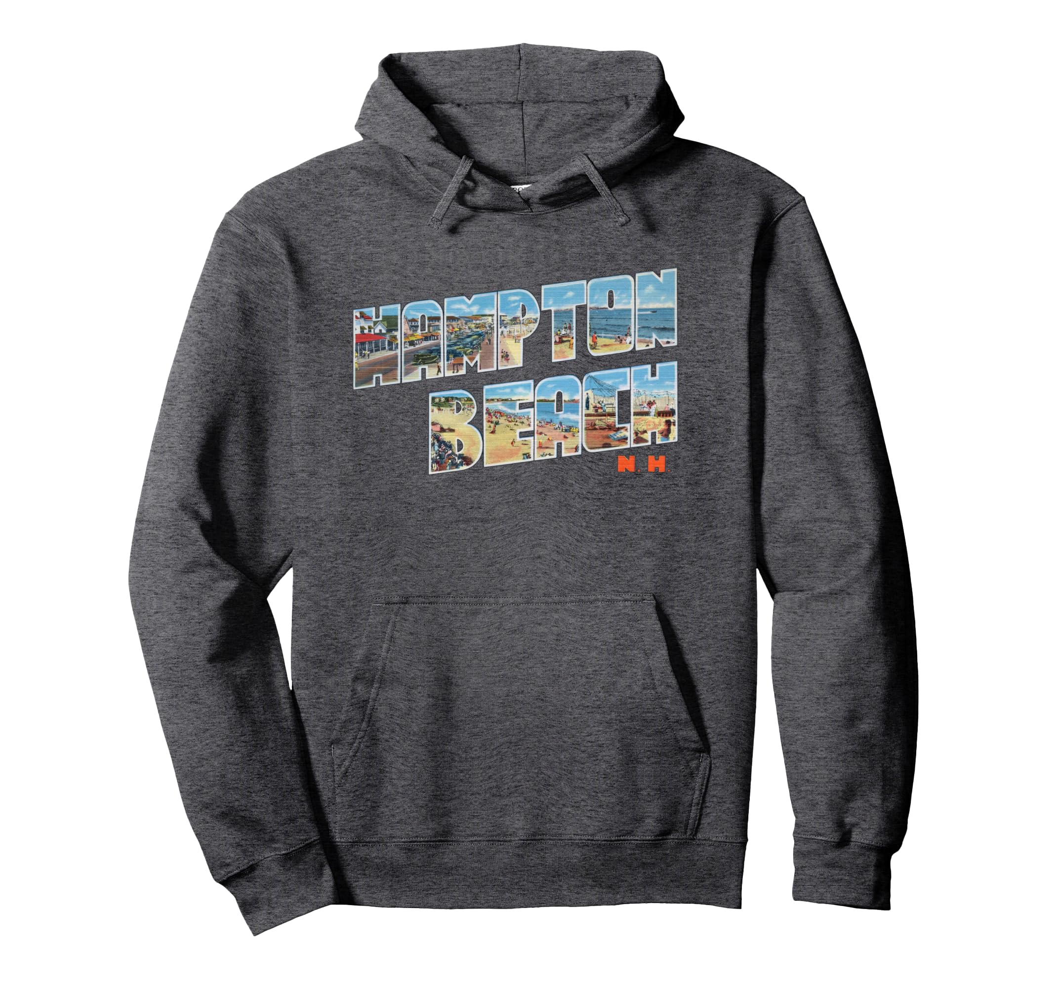 Hampton Beach New Hampshire Nh Hoodie - Aesthetic Graphic Unisex - T-Shirt, Sweatshirt, Hoodie