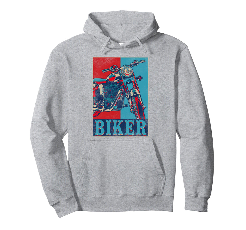 Motorcycle Biker Biker Hoodie - Unique Graphic Unisex - T-Shirt, Sweatshirt, Hoodie