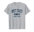 West Chazy New York Ny Athletic Sports T-Shirt - Minimalist Print Unisex - T-Shirt, Sweatshirt, Hoodie