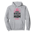 Motorcycle Biker Mom Best Biker Mom Ever Hoodie - Trendy Graphic Unisex - T-Shirt, Sweatshirt, Hoodie