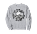 Minimalist Grand Canyon Distressed Sweatshirt - Minimalist Print Men Women - T-Shirt, Sweatshirt, Hoodie