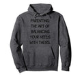 Self Care Awareness Sayings Moms Dads Hoodie - Minimalist Print Men Women - T-Shirt, Sweatshirt, Hoodie