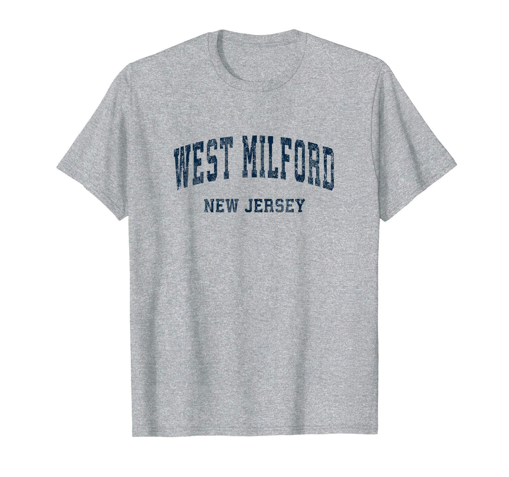 West Milford New Jersey Nj Varsity T-Shirt - Minimalist Print Unisex - T-Shirt, Sweatshirt, Hoodie