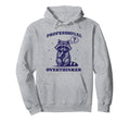Professional Overthinker Raccoon Funny Hoodie - Trendy Graphic for Adults - T-Shirt, Sweatshirt, Hoodie