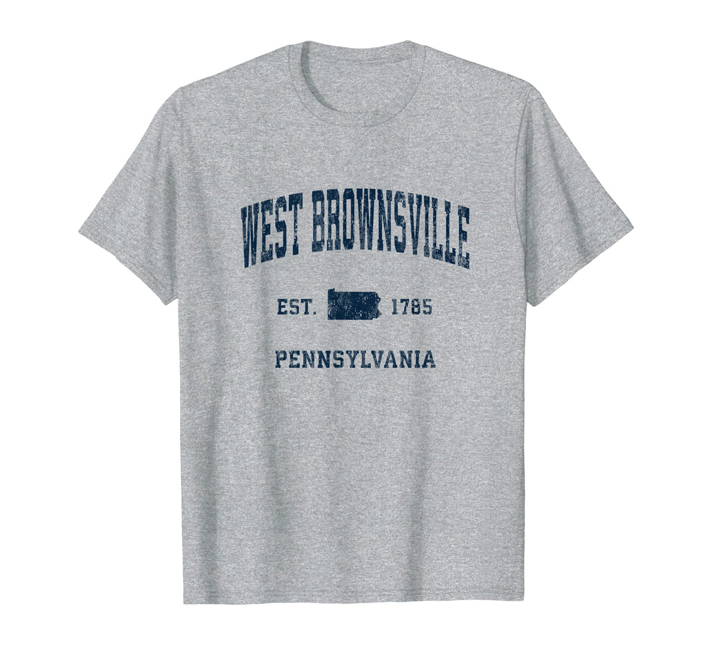 West Brownsville Pennsylvania Pa Athletic T-Shirt - Graphic Print Unisex - T-Shirt, Sweatshirt, Hoodie