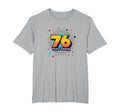 76 Years Young Birthday Gift T-Shirt - Aesthetic Graphic for Adults - T-Shirt, Sweatshirt, Hoodie