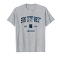 Sun City West Arizona Az Athletic Navy T-Shirt - Aesthetic Graphic Unisex - T-Shirt, Sweatshirt, Hoodie