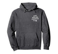 Anti Social Anxiety Club Front Back White Hoodie - Trendy Graphic Unisex - T-Shirt, Sweatshirt, Hoodie