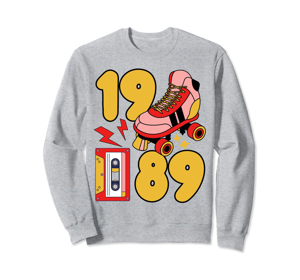 80S Vibes Best 1989 Rap Music Punk Sweatshirt - Trendy Graphic Men Women - T-Shirt, Sweatshirt, Hoodie