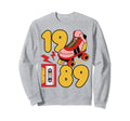 Old School 80S Vibes 1989 Hip Hop Sweatshirt - Unique Graphic for Adults - T-Shirt, Sweatshirt, Hoodie