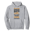 Christian Motorcycle Biker Proud Hoodie - Trendy Graphic for Adults - T-Shirt, Sweatshirt, Hoodie