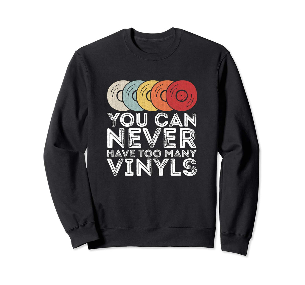 Vinyl Lp Record Vinyls Sweatshirt - Streetwear Style Unisex - T-Shirt, Sweatshirt, Hoodie