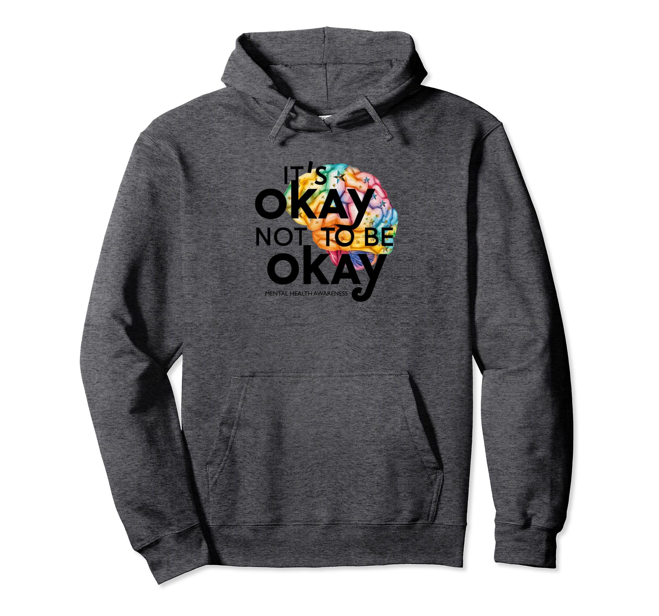 Mental Health Awareness Hoodie - Aesthetic Graphic for Adults - T-Shirt, Sweatshirt, Hoodie