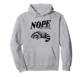 Nope Not Today Self Care Mental Health Hoodie - Streetwear Style Men Women - T-Shirt, Sweatshirt, Hoodie