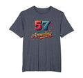 57 Years Appealing Birthday Gift T-Shirt - Minimalist Print Unisex - T-Shirt, Sweatshirt, Hoodie