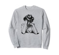 Illustration Bored Sweatshirt - Unique Graphic Unisex - T-Shirt, Sweatshirt, Hoodie