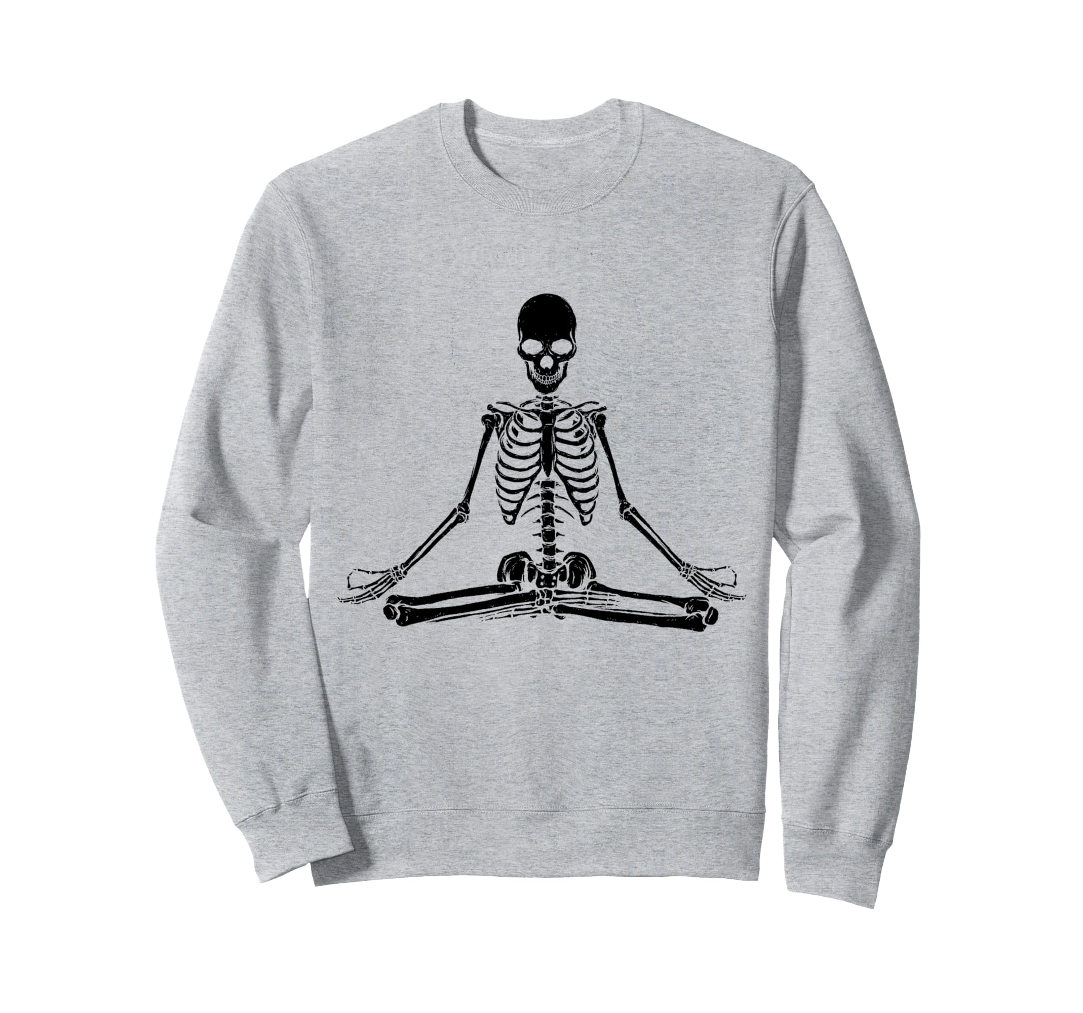 Skeleton Meditation Yoga Zen Sweatshirt - Streetwear Style Unisex - T-Shirt, Sweatshirt, Hoodie