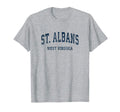 St Albans West Virginia Wv Varsity T-Shirt - Fun Novelty Design Unisex - T-Shirt, Sweatshirt, Hoodie