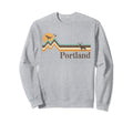 Portland Oregon 70S 80S Sweatshirt - Aesthetic Graphic for Adults - T-Shirt, Sweatshirt, Hoodie