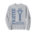 Warrior Brain Illness Animal Sweatshirt - Streetwear Style for Adults - T-Shirt, Sweatshirt, Hoodie