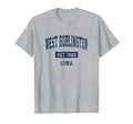 West Burlington Iowa Ia Sports T-Shirt - Trendy Graphic Men Women - T-Shirt, Sweatshirt, Hoodie