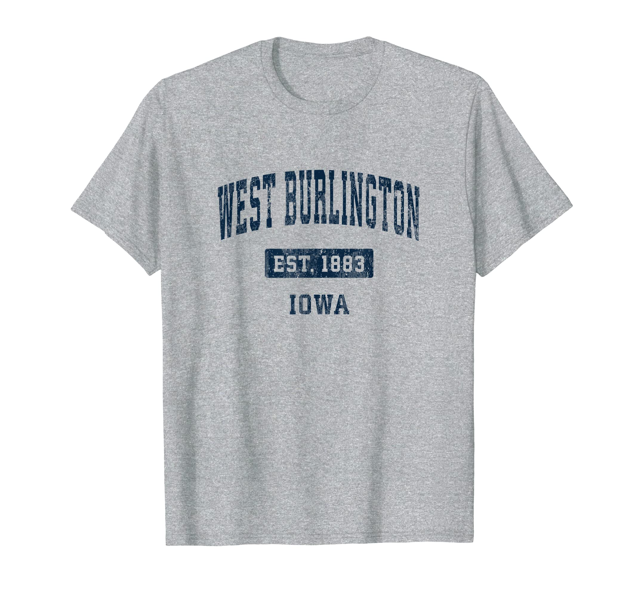 West Burlington Iowa Ia Sports T-Shirt - Trendy Graphic Men Women - T-Shirt, Sweatshirt, Hoodie