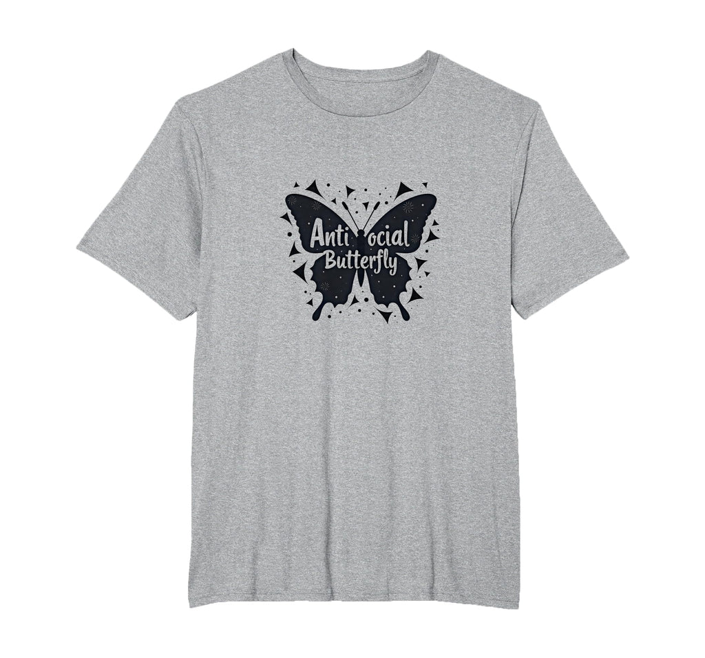 Antisocial Butterfly Ew People T-Shirt - Graphic Print for Adults - T-Shirt, Sweatshirt, Hoodie