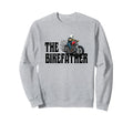 Biker Bikefather Biker Dad Funny Sweatshirt - Streetwear Style Unisex - T-Shirt, Sweatshirt, Hoodie