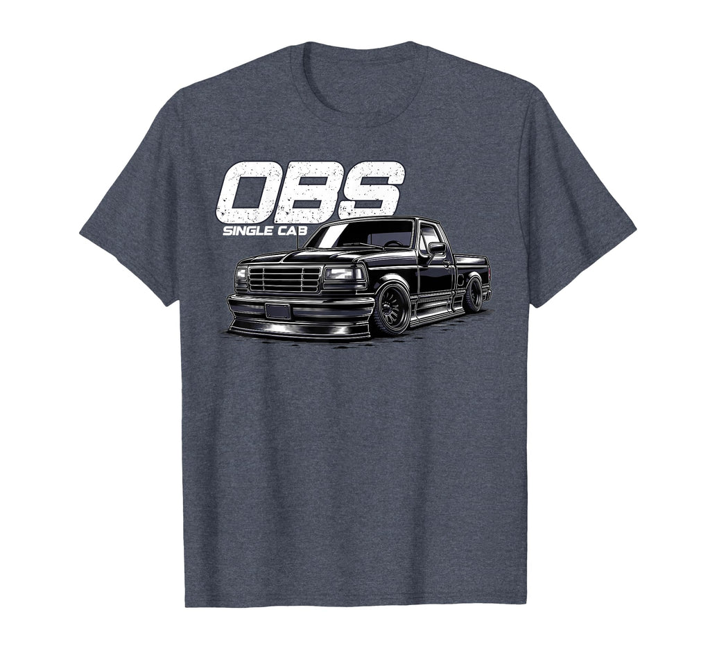 Obs Single Cab Truck Old Body Truck T-Shirt - Unique Graphic Unisex - T-Shirt, Sweatshirt, Hoodie