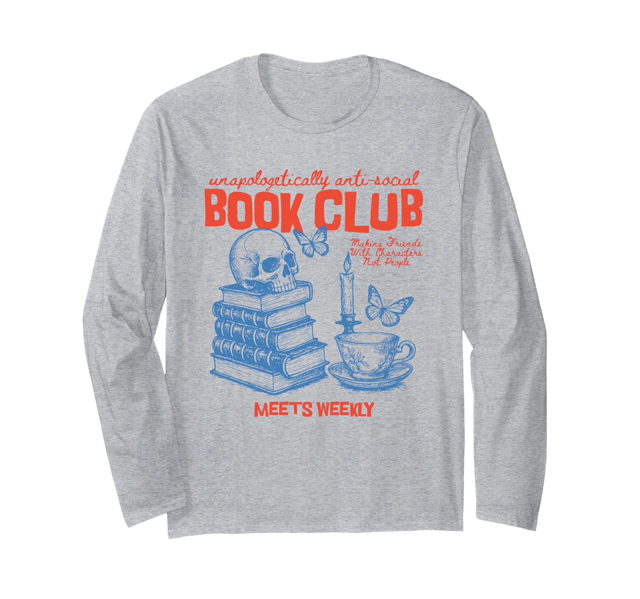 Anti Social Book Club Romance Reader T-Shirt - Streetwear Style Unisex - T-Shirt, Sweatshirt, Hoodie