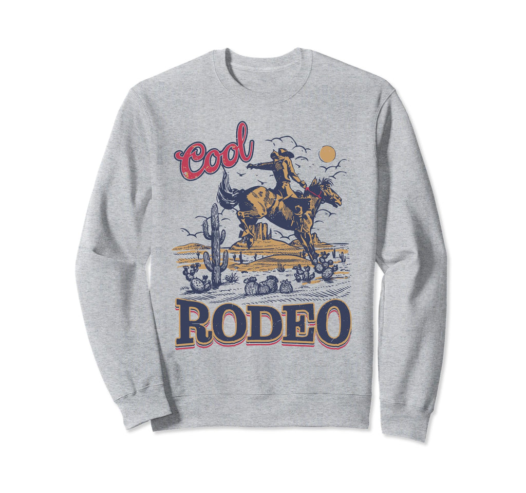Rodeo 90S Cowboy 2000S Western Sweatshirt - Custom Art Print for Adults - T-Shirt, Sweatshirt, Hoodie