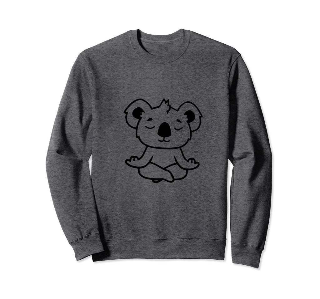Meditative Koala Serenity Calm Sweatshirt - Trendy Graphic Men Women - T-Shirt, Sweatshirt, Hoodie