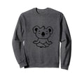 Meditative Koala Serenity Calm Sweatshirt - Trendy Graphic Men Women - T-Shirt, Sweatshirt, Hoodie