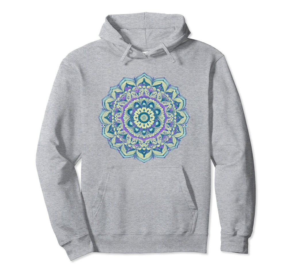 Mandala Mindful Zen Meditation Nature Hoodie - Minimalist Print Unisex - T-Shirt, Sweatshirt, Hoodie