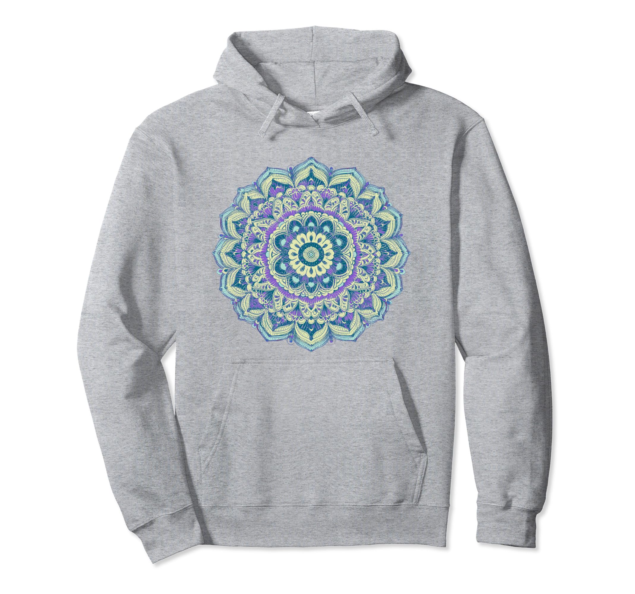 Mandala Mindful Zen Meditation Nature Hoodie - Minimalist Print Unisex - T-Shirt, Sweatshirt, Hoodie
