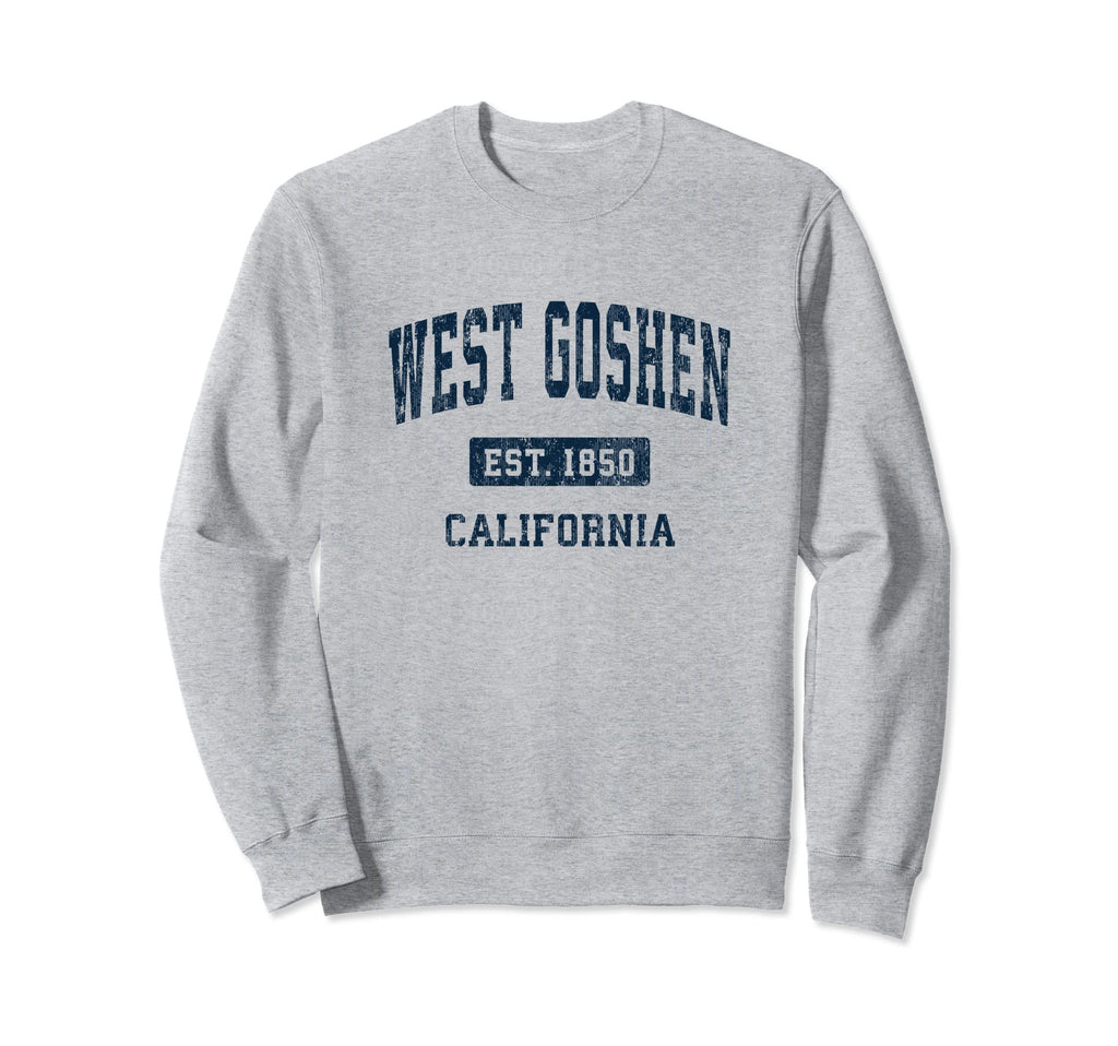 West Goshen California Ca Athletic Sweatshirt - Trendy Graphic Unisex - T-Shirt, Sweatshirt, Hoodie
