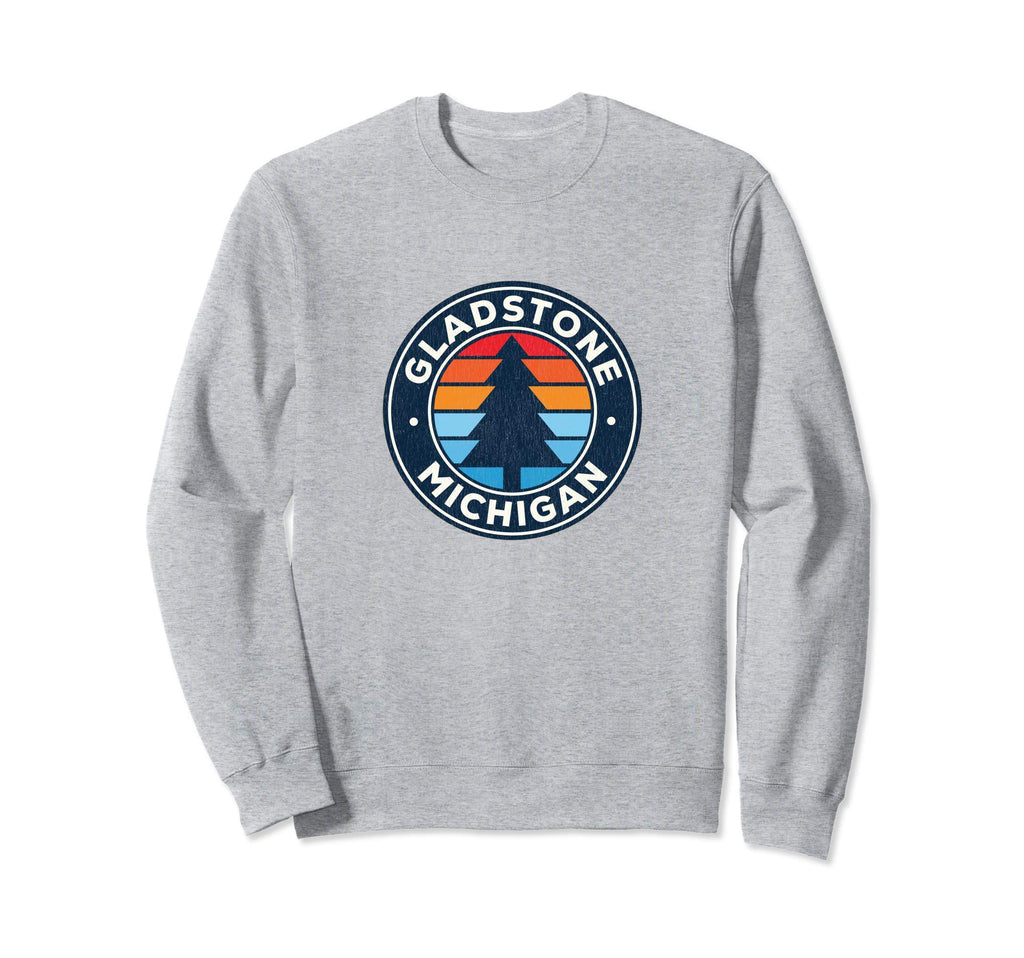 Gladstone Michigan Mi 70S Sweatshirt - Unique Graphic Unisex - T-Shirt, Sweatshirt, Hoodie