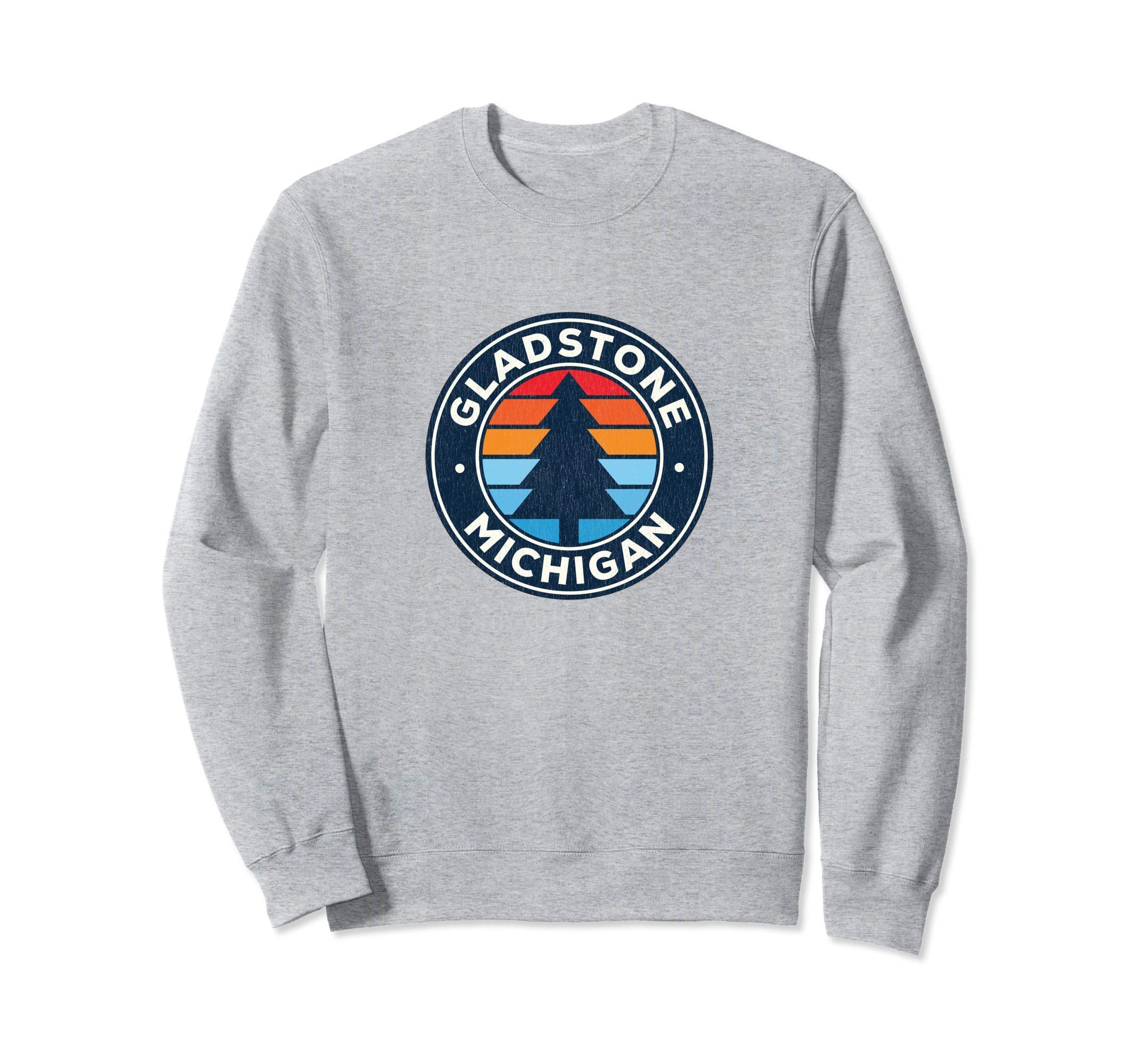 Gladstone Michigan Mi 70S Sweatshirt - Unique Graphic Unisex - T-Shirt, Sweatshirt, Hoodie