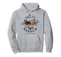Mermaid Dive Bar Salty Fish Shack Pinup Art Hoodie - Novelty Apparel Unisex - T-Shirt, Sweatshirt, Hoodie